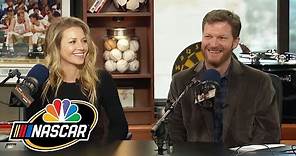 Dale Earnhardt Jr. and his wife Amy take Newlywed Quiz | NASCAR | NBC Sports