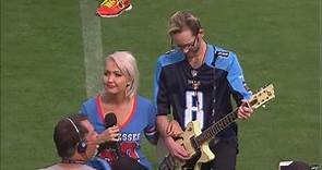 National Anthem Singer Kneels During Titans Game in Support of NFL Protests