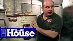 How to Flush a Water Heater | This Old House