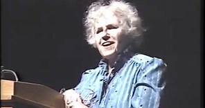 Short story author Grace Paley reads and answers questions