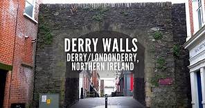 Derry Walls | Derry | Northern Ireland | What To See in Derry | Derry Tourism | Derry Girls