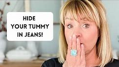 5 Tips To Hide Your Belly When You Wear Jeans - For Women Over 40