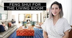 FENG SHUI for the Living Room - How to Use the Bagua Map (Colors + Elements)