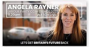 WATCH LIVE: Angela Rayner at Labour Conference
