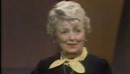 Janet Gaynor--1981 TV Interview, A Star is Born