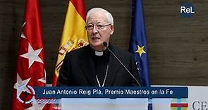 Monseñor Juan Antonio Reig Pla, Premio Religión en Libertad 2022 "Maestros en la Fe"