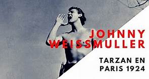 Johnny Weissmuller (Tarzan en París 1924)