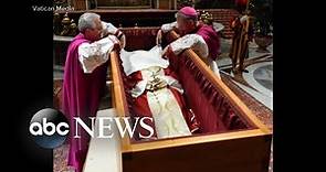 Pope Benedict XVI laid to rest