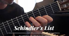 Schindler's List (John Williams) on Classical Guitar (pdf)