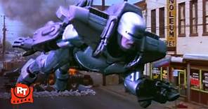 RoboCop 3 (1993) - RoboCop's Jetpack Scene | Movieclips