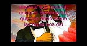 Benito Juárez canción infantil letra y pista