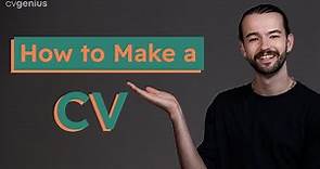 How to Make a CV With No Experience | Free CV Templates