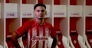 Kenny Lala in the red and white of Olympiacos! 🔴⚪