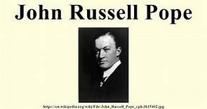 John Russell Pope