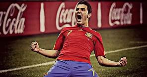 David Villa ● ALL 5 GOALS in the World Cup 2010