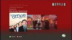 Netflix on the Xbox 360 "New and Improved"