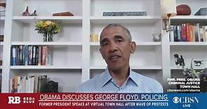 Obama discusses George Floyd and protests
