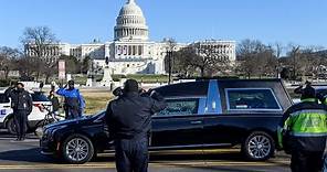 Emotional Procession in Washington for fallen Capitol Police Officer Brian Sicknick