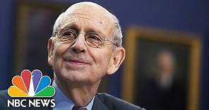 LIVE: Justice Breyer Announces Retirement from Supreme Court at White House | NBC News