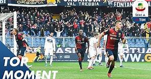 Krzysztof Piątek Scores Stunning Top Corner Goal | Genoa 3-1 Atalanta | Top Moments | Serie A