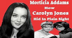 The Life of Carolyn Jones Morticia Addams Family Cast Secrets