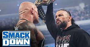 Rock and Roman Reigns face-off after SmackDown goes off the air!: SmackDown exclusive, Feb. 2, 2024
