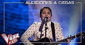 Isabel Marsal canta 'Borracha de amor' | Audiciones a ciegas | La Voz Kids Antena 3 2019