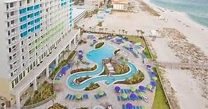 Pensacola Beach Holiday Inn resort room tour