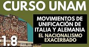 ✅Historia Universal: Nacionalismo y procesos de unificación nacional de Italia y Alemania | UNAM