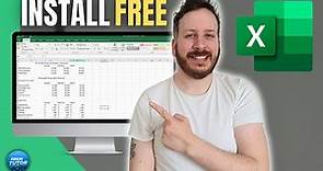 How To Download And Install Microsoft Excel For Free 2023
