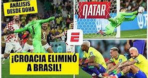 SORPRESA MUNDIAL Croacia ELIMINÓ a Brasil en penales. Neymar igualó a Pelé con GOLAZO | Exclusivos