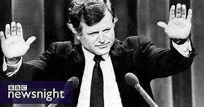 Ted Kennedy and the vitriolic 1980 US election - Newsnight archives