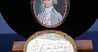 Samuel Osgood Miniature Portrait, ca. 1790