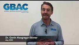 Meet the GBAC Team - Dr. Gavin Macgregor-Skinner