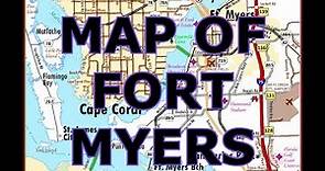MAP OF FORT MYERS [ FLORIDA ]