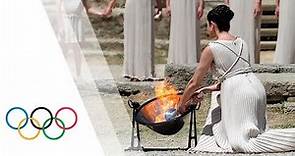 Rio 2016 | HD Replay - Lighting Ceremony of the Olympic Flame from Olympia, Greece