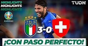 Highlights | Italia 3-0 Suiza | UEFA Euro 2020 | Grupo E-J2 | TUDN