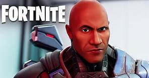 FORTNITE Chapter 2 The End Event Cinematic Cutscene With "The Rock"