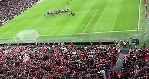 San Mamés al completo cantó el Txoria txori tras el Athletic 2 - Atlético 0