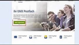 Kostenlose E-Mail-Adresse anlegen (GMX)