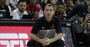 Former Maryland basketball coach Mark Turgeon returns to the practice court after "adopting" new team
