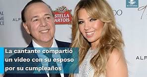 “Parece tu papá”: Diferencia de edad entre Tommy Mottola y Thalía desata polémica