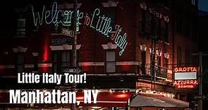 Manhattan's Little Italy walking tour!