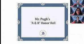 8th Grade Award Ceremony May 2020