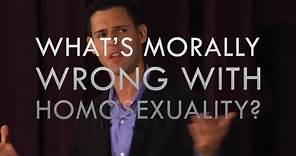 John Corvino - What's Morally Wrong with Homosexuality? (Full DVD Video)
