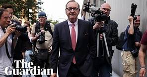 Kevin Spacey speaks after being found not guilty of sexual assault