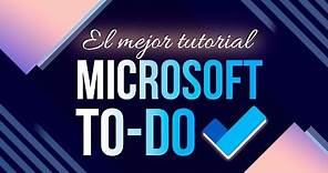 ¡Organízate con Microsoft To Do! | Increíbles Resultados⏱️#GTD