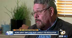 Home Depot employee files lawsuit for retaliation
