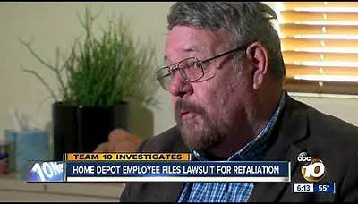 Home Depot employee files lawsuit for retaliation