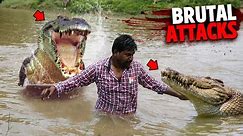 The Most BRUTAL Crocodile Attacks MARATHON!